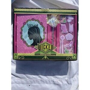 Wicked Glinda Journal Set With Hard‎ Cover-40 Sheets, Pen, & Puffy Stickers-NEW
